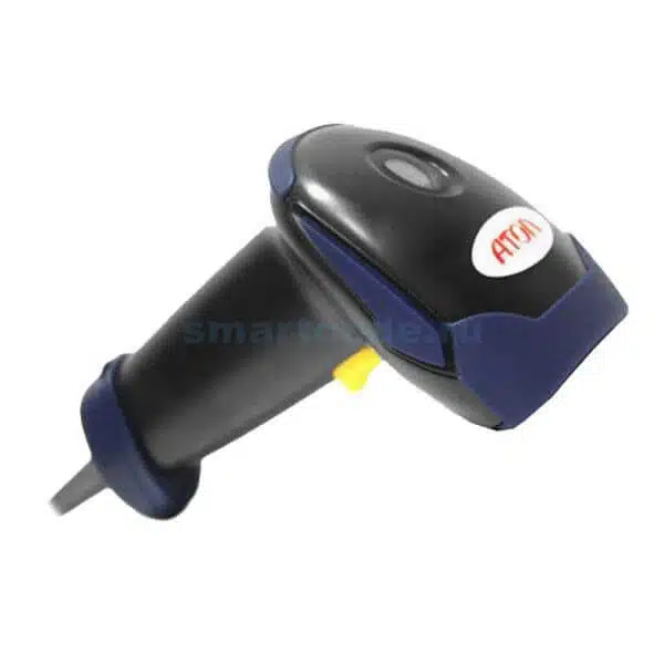 Ручной одномерный сканер штрих-кода Атол SB1101 USB+подставка 7783